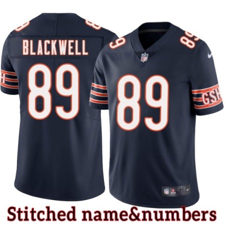 Navy Home Kelly Blackwell Jersey Chicago Bears #89