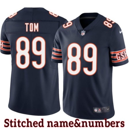 Navy Home Mel Tom Jersey Chicago Bears #89