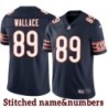 Navy Home Bob Wallace Jersey Chicago Bears #89