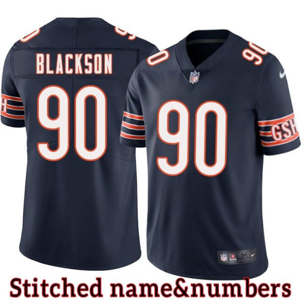 Navy Home Angelo Blackson Jersey Chicago Bears #90