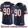 Navy Home Jarron Gilbert Jersey Chicago Bears #90