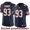 Navy Home Byron Cowart Jersey Chicago Bears #93