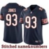 Navy Home Justin Jones Jersey Chicago Bears #93