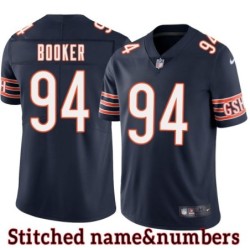 Navy Home Austin Booker Jersey Chicago Bears #94