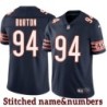 Navy Home Shane Burton Jersey Chicago Bears #94