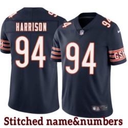 Navy Home Marcus Harrison Jersey Chicago Bears #94