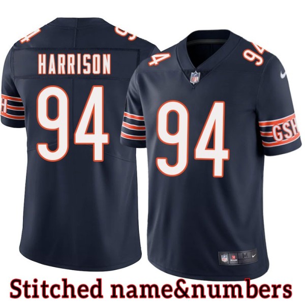 Navy Home Marcus Harrison Jersey Chicago Bears #94