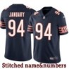 Navy Home Mike January Jersey Chicago Bears #94