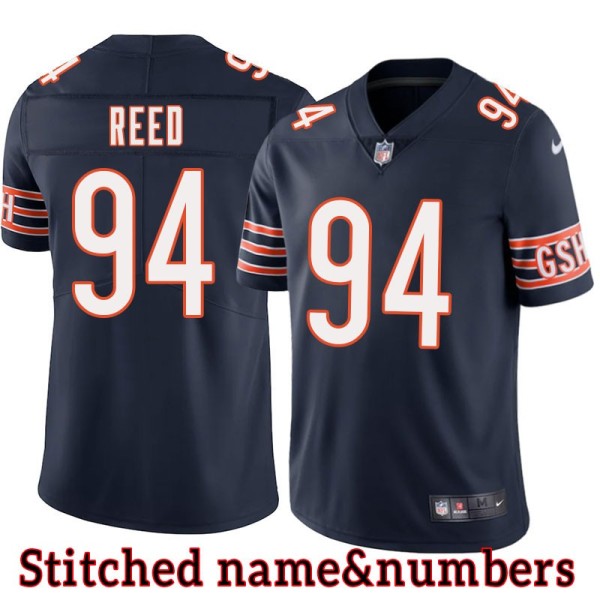 Navy Home Nick Reed Jersey Chicago Bears #94