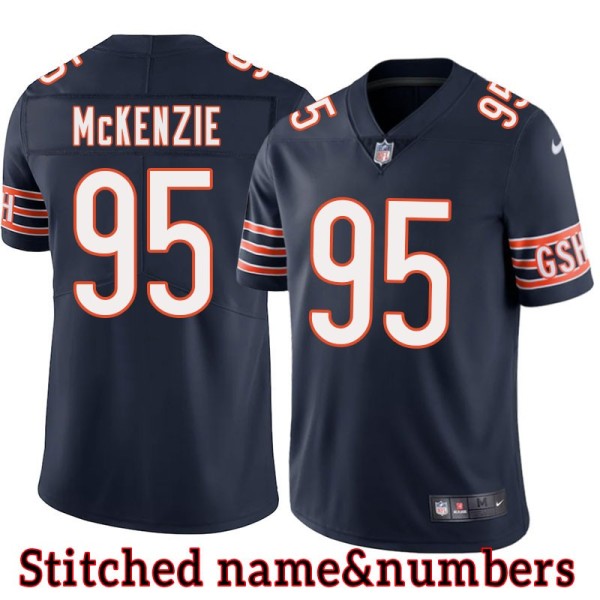 Navy Home Keith McKenzie Jersey Chicago Bears #95