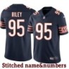 Navy Home Karon Riley Jersey Chicago Bears #95