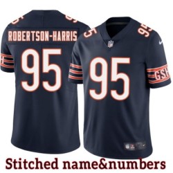 Navy Home Roy Robertson-Harris Jersey Chicago Bears #95