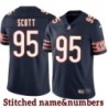 Navy Home Ian Scott Jersey Chicago Bears #95