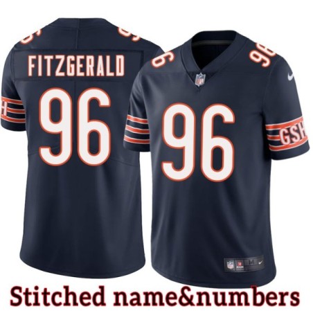 Navy Home Greg Fitzgerald Jersey Chicago Bears #96