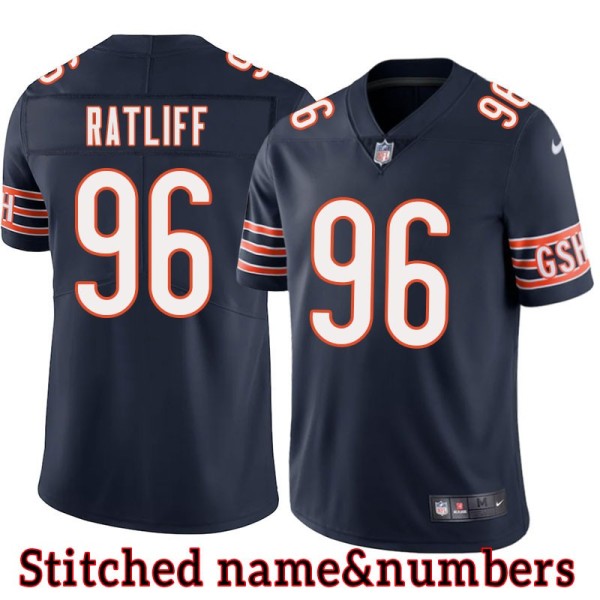 Navy Home Jay Ratliff Jersey Chicago Bears #96