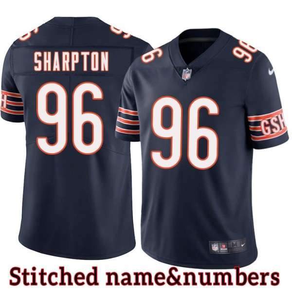 Navy Home Darryl Sharpton Jersey Chicago Bears #96