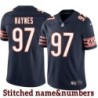 Navy Home Michael Haynes Jersey Chicago Bears #97