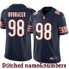 Navy Home Dusty Dvoracek Jersey Chicago Bears #98