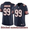 Navy Home Tank Johnson Jersey Chicago Bears #99