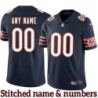 Navy Home Customized Stitched Chicago Bears Jersey ANY NAME / NUMBER / PATCH