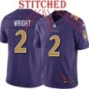 Purple Alternate Legend Anthony Wright Jersey Baltimore Ravens #2