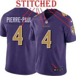 Purple Alternate Legend Jason Pierre-Paul Jersey Baltimore Ravens #4