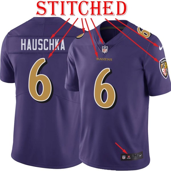 Purple Alternate Legend Stephen Hauschka Jersey Baltimore Ravens #6