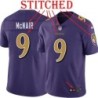 Purple Alternate Legend Steve McNair Jersey Baltimore Ravens #9