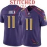 Purple Alternate Legend Kamar Aiken Jersey Baltimore Ravens #11
