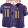 Purple Alternate Legend Patrick Johnson Jersey Baltimore Ravens #11