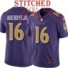 Purple Alternate Legend Quincy Adeboyejo Jersey Baltimore Ravens #16