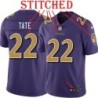 Purple Alternate Legend Robert Tate Jersey Baltimore Ravens #22