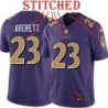 Purple Alternate Legend Anthony Averett Jersey Baltimore Ravens #23
