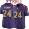 Purple Alternate Legend Darian Stewart Jersey Baltimore Ravens #24