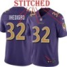 Purple Alternate Legend James Ihedigbo Jersey Baltimore Ravens #32