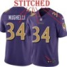 Purple Alternate Legend Ovie Mughelli Jersey Baltimore Ravens #34