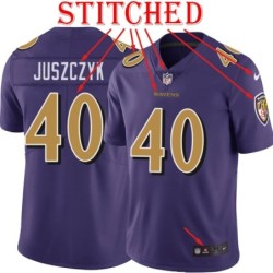 Purple Alternate Legend Kyle Juszczyk Jersey Baltimore Ravens #40