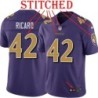 Purple Alternate Legend Patrick Ricard Jersey Baltimore Ravens #42