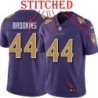 Purple Alternate Legend Jason Brookins Jersey Baltimore Ravens #44