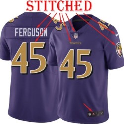 Purple Alternate Legend Jaylon Ferguson Jersey Baltimore Ravens #45