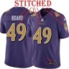 Purple Alternate Legend Chris Board Jersey Baltimore Ravens #49