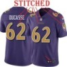 Purple Alternate Legend Vlad Ducasse Jersey Baltimore Ravens #62