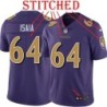 Purple Alternate Legend Sale Isaia Jersey Baltimore Ravens #64