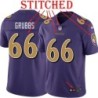 Purple Alternate Legend Ben Grubbs Jersey Baltimore Ravens #66