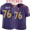 Purple Alternate Legend Andre Smith Jersey Baltimore Ravens #76