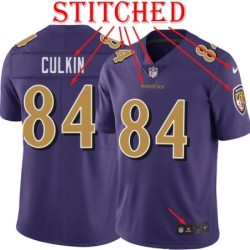 Purple Alternate Legend Sean Culkin Jersey Baltimore Ravens #84