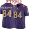Purple Alternate Legend Zaire Mitchell-Paden Jersey Baltimore Ravens #84