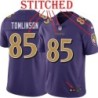 Purple Alternate Legend Eric Tomlinson Jersey Baltimore Ravens #85