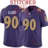 Purple Alternate Legend David Ojabo Jersey Baltimore Ravens #90