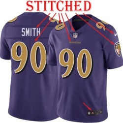 Purple Alternate Legend Za'Darius Smith Jersey Baltimore Ravens #90